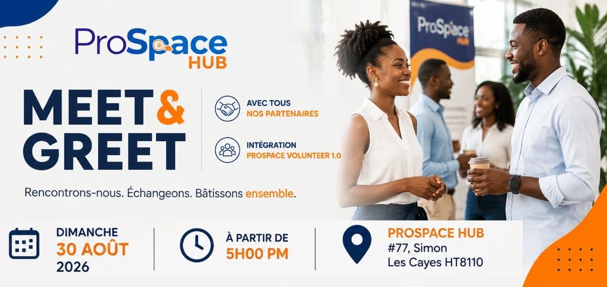 Meet & Greet ProSpace Hub 2026 | Partenaires × Pro