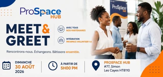 Meet & Greet ProSpace Hub 2026 | Partenaires × Pro