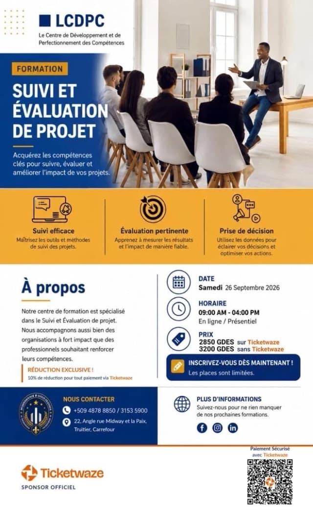 Suivi et évalutaion de projet